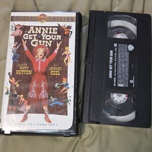 Annie Get Your Gun VHS Special Edition Warner Bros Musical Clamshell